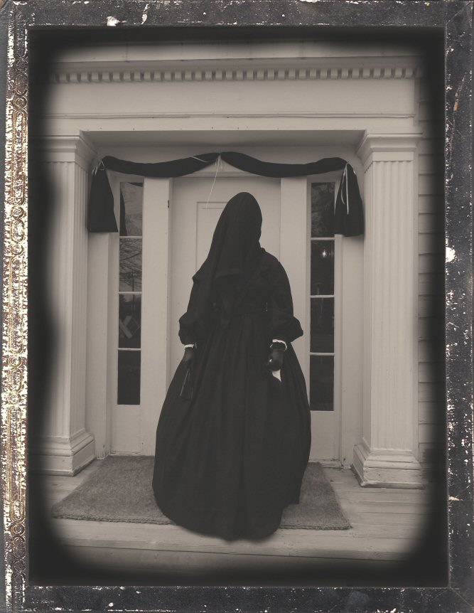 Passion for the Past: 19th Century Mourning Practices BillionGraves, home, house, family history, genealogy, victorian home, Victorian era, funeral, preparing Victorian homes, cemetery, grave, gravesite, cemetery, BillionGraves